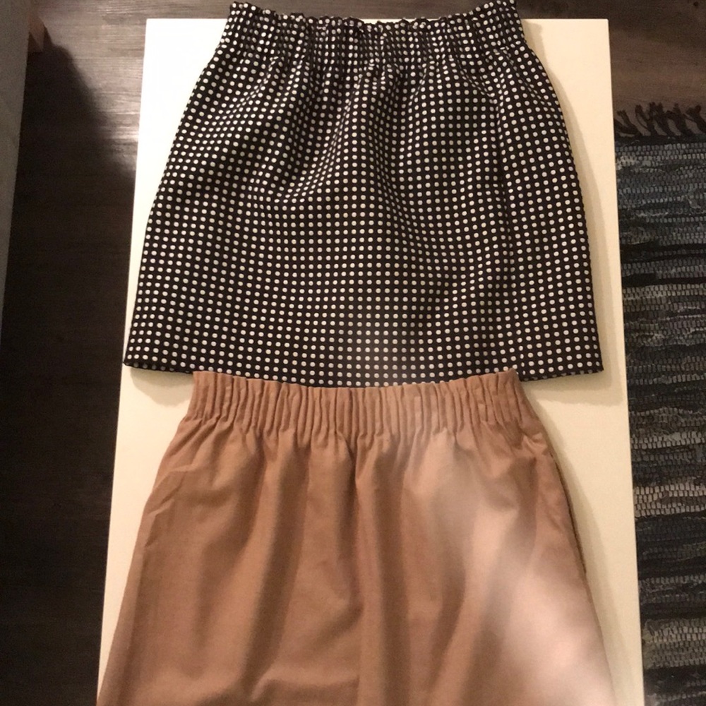 J Crew Work Skirts; size 6; NWOT